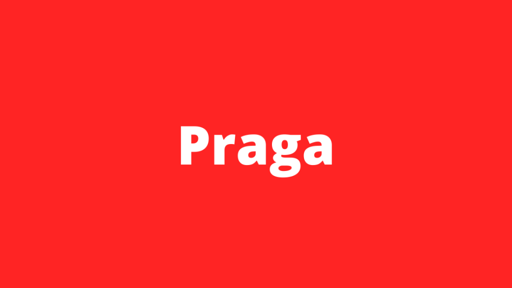 Praga no le pide nada a&nbsp;nadie