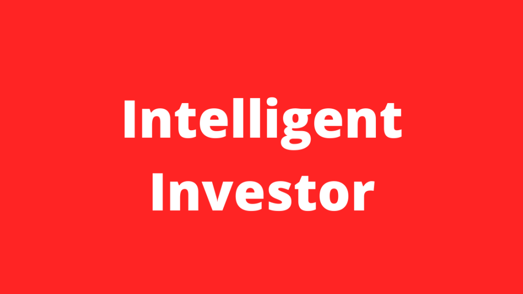 The Intelligent Investor Pt&nbsp;2
